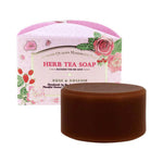 ハーブティー石鹸 ローズ&ローズヒップ 100g