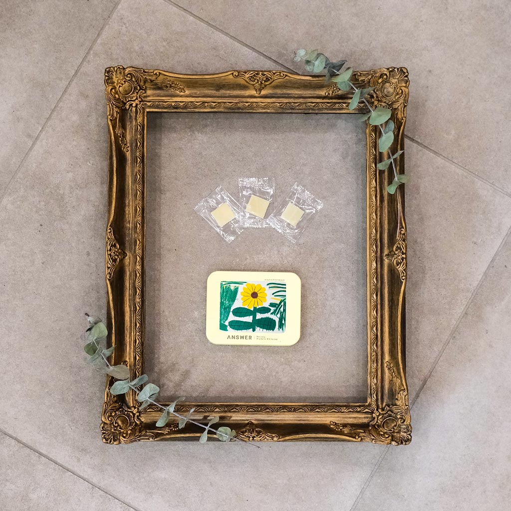 限定缶入り 紙せっけん シトラス【ハーフサイズ】　20枚入